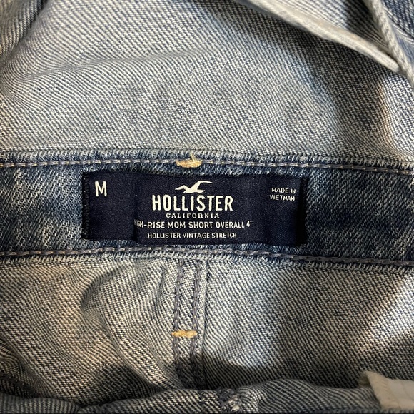 Hollister High Rise Mom Short Overall 4” - Picture 4 of 7